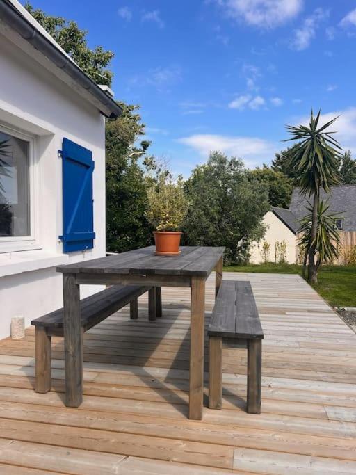 Maison Bretonne Renovee A Neuf - Terrasse Plein Sud - Proche Plage Perros-Guirec Dış mekan fotoğraf